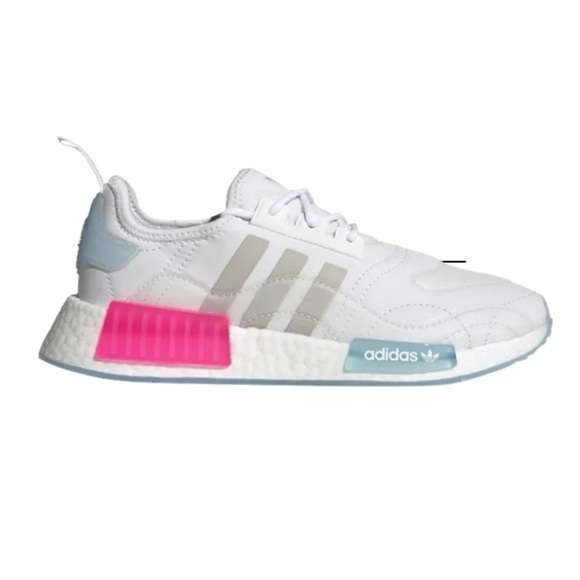 ⭐️Host pick Adidas NMD_R1 Halo Blue Shock Pink Runner Sneaker - Picture 1 of 9